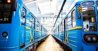 В киевском метро появится первый поезд, модернизированный силами подземки (фото)