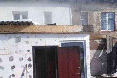 В Новосергиевском районе горел двухэтажный дом
