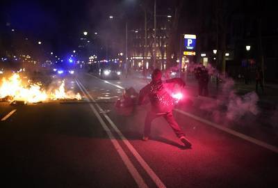 В результате протестов в Испании пострадали 30 человек
