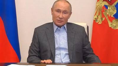 Путин оценил работу Госдумы во время пандемии