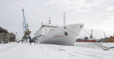 Легендарное научное судно и съёмочная площадка "Титаника": как выглядит "Академик Мстислав Келдыш" (фото)