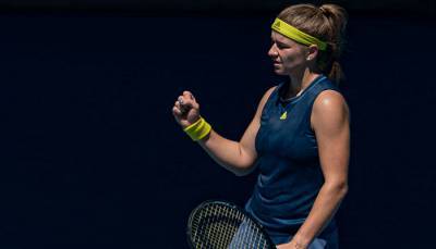 Барти сенсационно уступила Муховой в 1/4 финала Australian Open