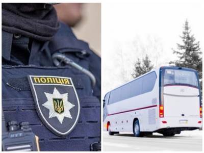 Женщина вместе полицией устроили погоню за автобусом под Львовом: "опоздала по вине водителя"