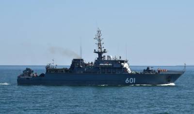В обход мин: корабль ВМФ «Иван Антонов» провел учения в Средиземном море