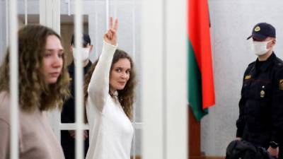 В Минске для журналисток "Белсата" прокурор запросила 2 года колонии