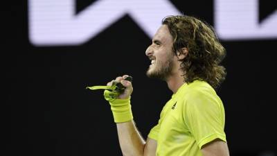 Циципас поделился ожиданиями от полуфинального матча Australian Open с Медведевым
