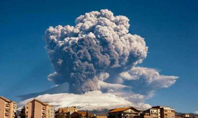 Извержение вулкана Этна на Сицилии - capital.ua - Сицилия