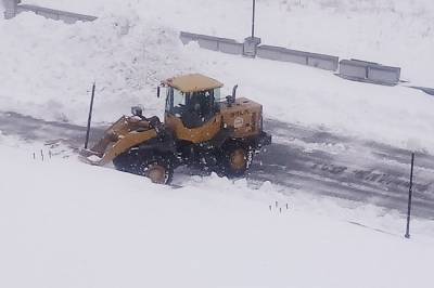 На Сахалин напал аномальный снегопад