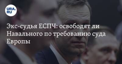 Экс-судья ЕСПЧ: освободят ли Навального по требованию суда Европы