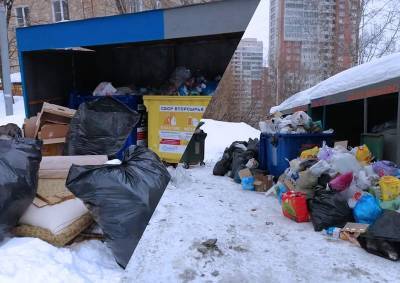 Москвичи сообщили о проблемах при вывозе мусора по всему городу
