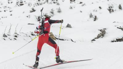 Норвежец Легрейд выиграл индивидуальную гонку на чемпионате мира по биатлону
