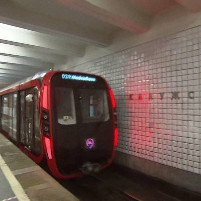 Поезда на "фиолетовой ветке" московского метро идут с задержкой