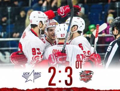 ХК «Ростов» вышел в плей-офф регулярного чемпионата ВХЛ