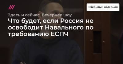 Что будет, если Россия не освободит Навального по требованию ЕСПЧ