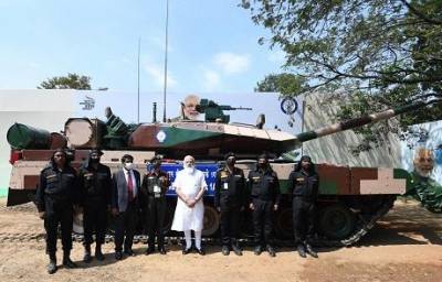 Индийская армия получила модернизированный танк «Арджун» (ФОТО)