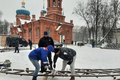 Памятник Александра Невского в Пскове закрывают на реконструкцию
