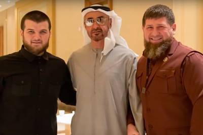 Кадыров передал послание от Путина наследному принцу Абу-Даби