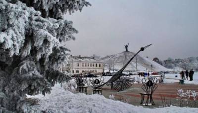 Черкассы минувшей ночью стали самым холодным городом Центральной Европы
