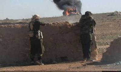 Сирийская армия и российская авиация уничтожили группу ИГИЛ в Хомсе