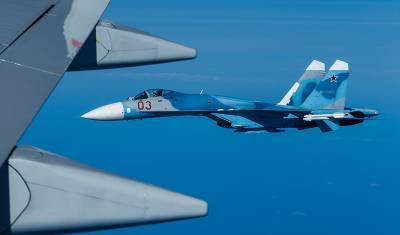 Су-27 выпроводили самолеты НАТО от границы РФ в Крыму