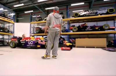 Видео: Тревога! На базу Red Bull проник посторонний!