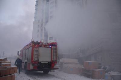 В Одессе горела новостройка, один погибший