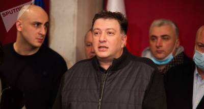 Георгий Гахария - Ника Мелия - "Первая победа"- как грузинская оппозиция отреагировала на отставку Гахария - sputnik-georgia.ru - Грузия - Тбилиси