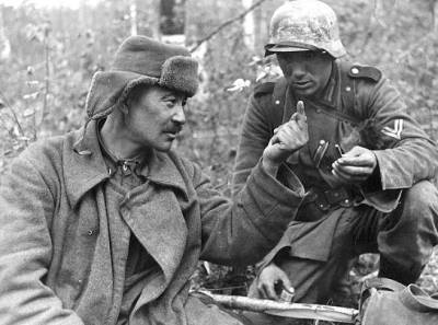 Как красноармейцы общались с немцами в перерывах между боями