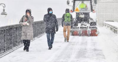 В предстоящие выходные в Москве выпадет еще 12 сантиметров снега