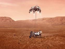 НАСА готовится посадить Персеверанс на Марс