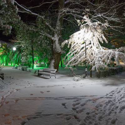 Ряд туристических объектов Сочи временно закрыт из-за снегопада