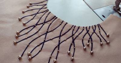 Добавьте изюминку с помощью обычной нитки: изящный вырез-ожерелье
