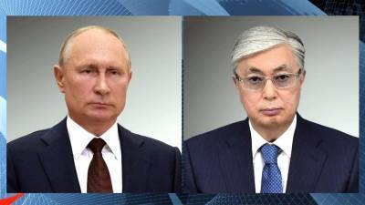 Владимир Путин и Касым-Жомарт Токаев обсудили перспективы производства «Спутника V» в Казахстане