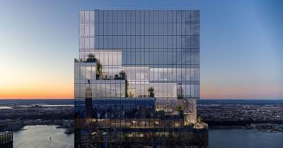 В Нью-Йорке построили последний этаж 300-метрового небоскреба, в котором будет находиться штаб-квартира Pfizer - tsn.ua - КНДР - Нью-Йорк - Нью-Йорк