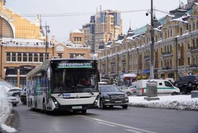 Александр Густелев - В Киеве запустили белорусский электробус без пассажиров - kp.ua - Киев