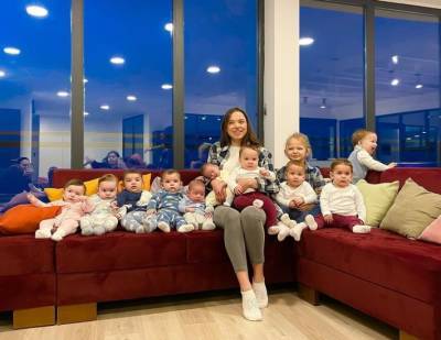 "Я хочу создать самую большую семью в мире": 23-летняя девушка уже стала мамой 11 детей, фото
