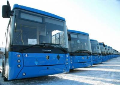 В Кузбасс поступили 26 новых автобусов