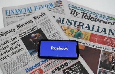 Facebook заблокировал новости австралийских СМИ