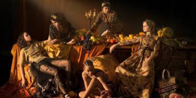 Игра света. Dior представил весеннюю рекламную кампанию, вдохновленную картинами Караваджо - nv.ua - Украина