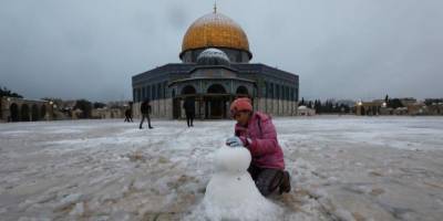 Впервые за восемь лет Иерусалим покрылся снегом — фото и видео