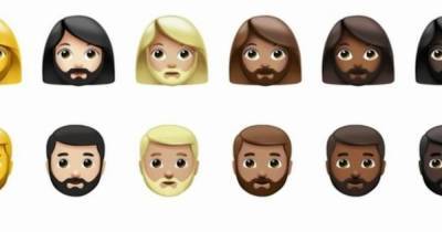Apple представила новые толерантные эмодзи с бородатыми женщинами