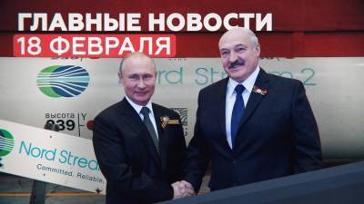 Новости дня 18 февраля: встреча Путина и Лукашенко, испытания вакцины «Спутник Лайт» и задержания исламистов