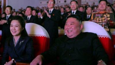 Ким Ченын - Ким Ченир - Жена Ким Чен Ына впервые за год появилась на публике - obzor.lt - КНДР