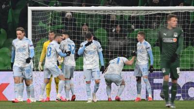 Загребское «Динамо» вышло вперёд в матче с «Краснодаром»