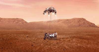 Марсоход NASA Perseverance успешно сел на Марсе и сделал первое фото