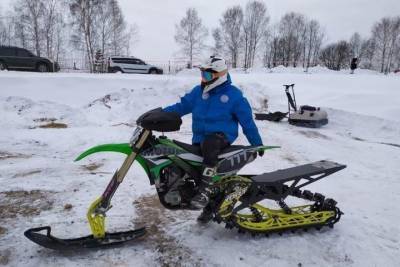Омичи в снежном мотокроссе заняли призовой пьедестал этапа чемпионата России