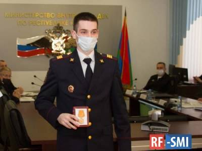 Сержантам полиции Беляевскому и Антонову вручены медали «За смелость во имя спасения»