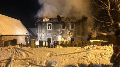Жертвами пожара в Кирове стали женщина и четверо детей