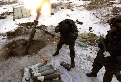 Украинские каратели обстреляли окраины Горловки