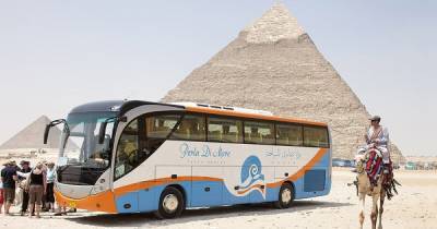 Автобус с украинскими туристами попал в ДТП в Египте, есть пострадавшие